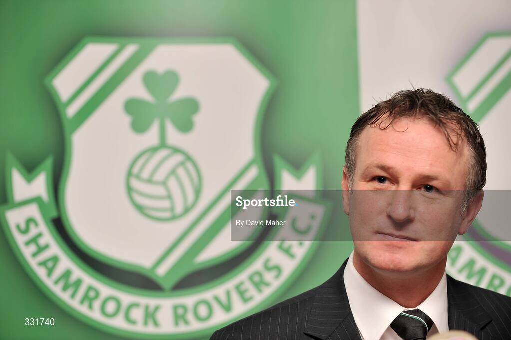 15 December 2008; Michael O'Neill who was introduced as the new manager of Shamrock Rovers F.C.. Maldron Hotel, Tallaght, Dublin. Picture credit: David Maher / SPORTSFILE