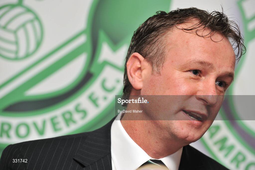 15 December 2008; Michael O'Neill who was introduced as the new manager of Shamrock Rovers F.C.. Maldron Hotel, Tallaght, Dublin. Picture credit: David Maher / SPORTSFILE