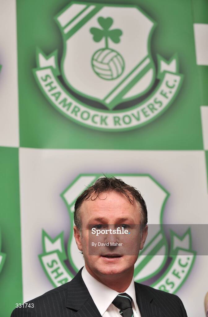 15 December 2008; Michael O'Neill who was introduced as the new manager of Shamrock Rovers F.C.. Maldron Hotel, Tallaght, Dublin. Picture credit: David Maher / SPORTSFILE