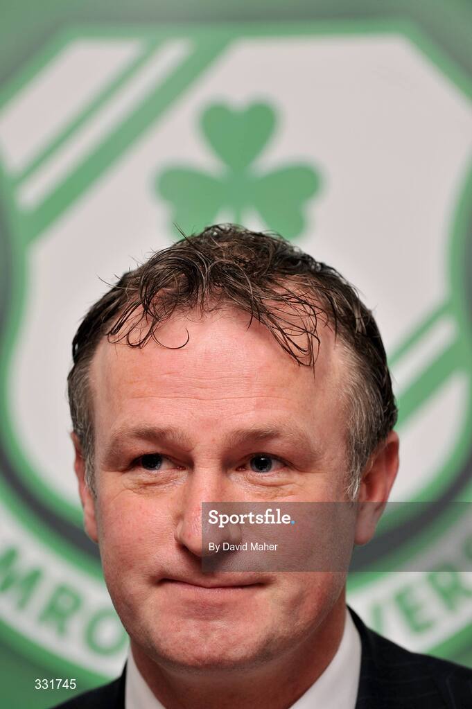 15 December 2008; Michael O'Neill who was introduced as the new manager of Shamrock Rovers F.C.. Maldron Hotel, Tallaght, Dublin. Picture credit: David Maher / SPORTSFILE