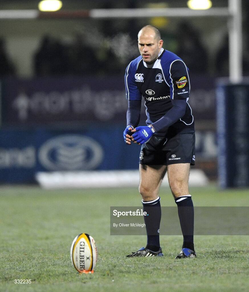27 December 2008; Felipe Contepomi, Leinster. Magners League, Ulster v Leinster, Ravenhill Park, Belfast, Co. Antrim. Picture credit: Oliver McVeigh / SPORTSFILE