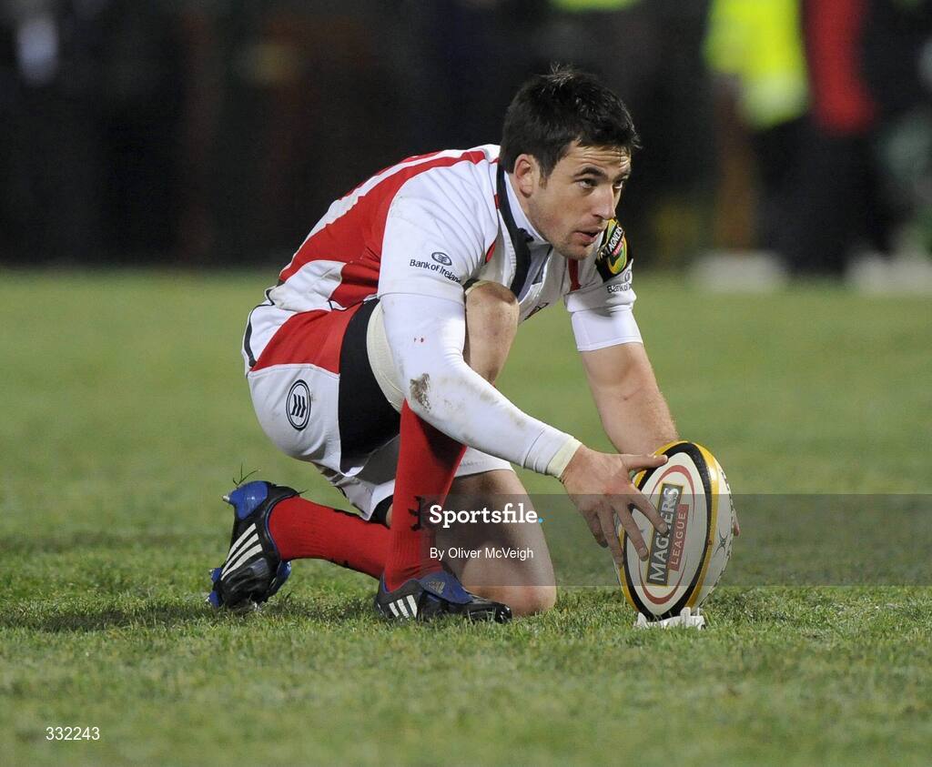 27 December 2008; Ian Humphreys, Ulster. Magners League, Ulster v Leinster, Ravenhill Park, Belfast, Co. Antrim. Picture credit: Oliver McVeigh / SPORTSFILE