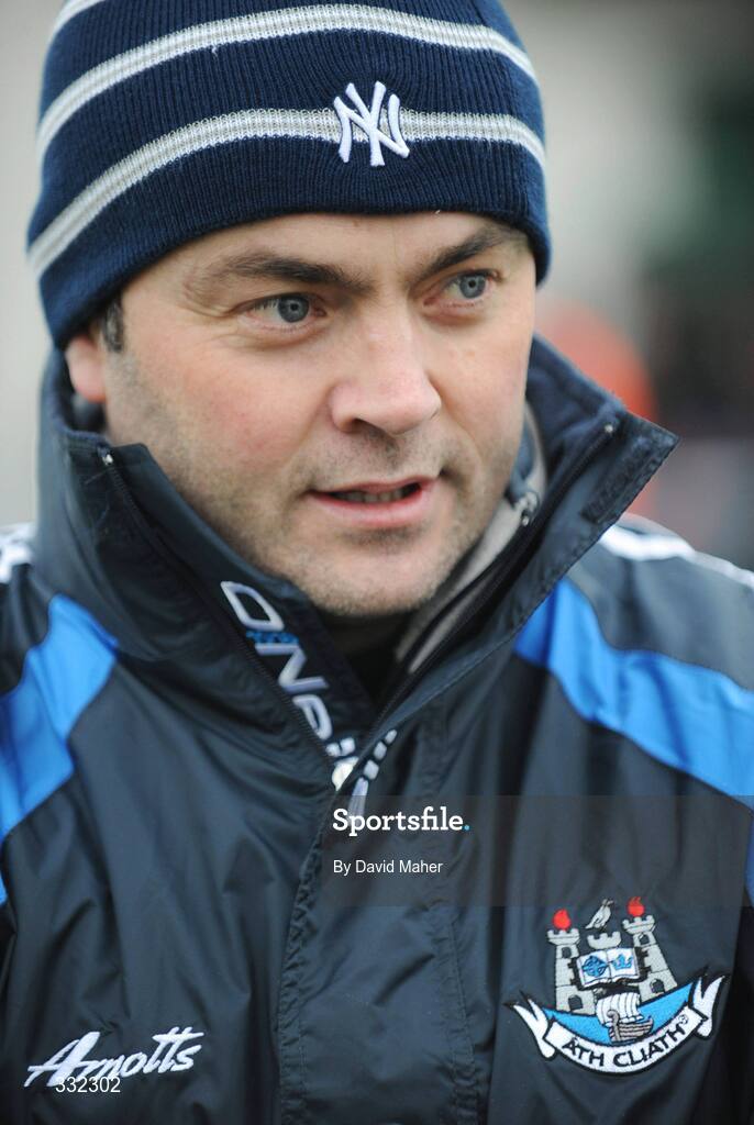 1 January 2009; Dublin manager Anthony Daly during the game. Hurling Challenge Game, Dublin v Dub Stars, Páirc Barróg, Kilbarrack, Dublin. Picture credit: David Maher / SPORTSFILE