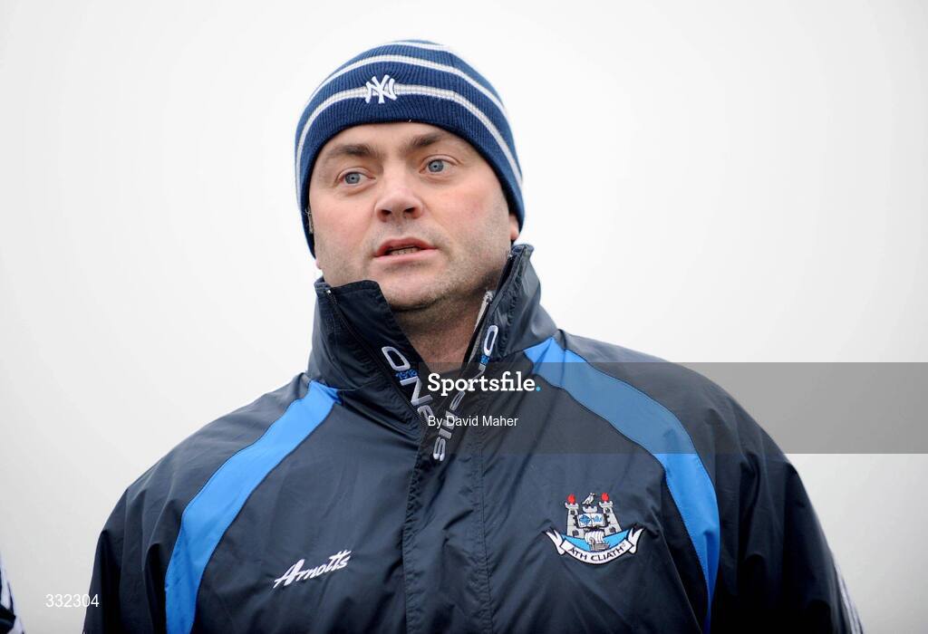 1 January 2009; Dublin manager Anthony Daly during the game. Hurling Challenge Game, Dublin v Dub Stars, Páirc Barróg, Kilbarrack, Dublin. Picture credit: David Maher / SPORTSFILE