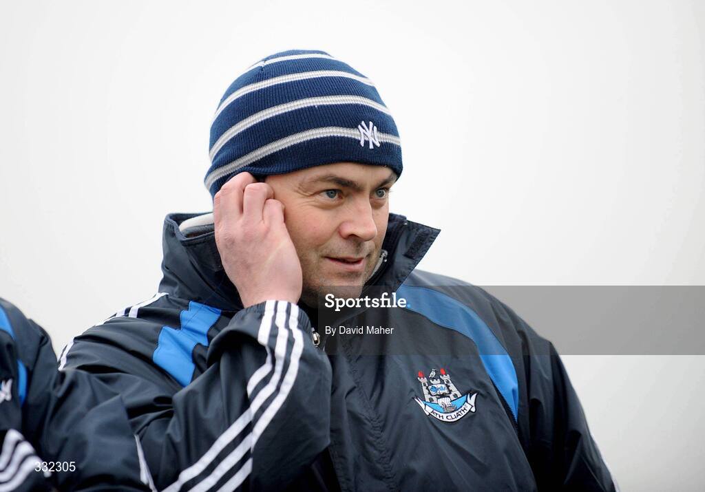 1 January 2009; Dublin manager Anthony Daly during the game. Hurling Challenge Game, Dublin v Dub Stars, Páirc Barróg, Kilbarrack, Dublin. Picture credit: David Maher / SPORTSFILE