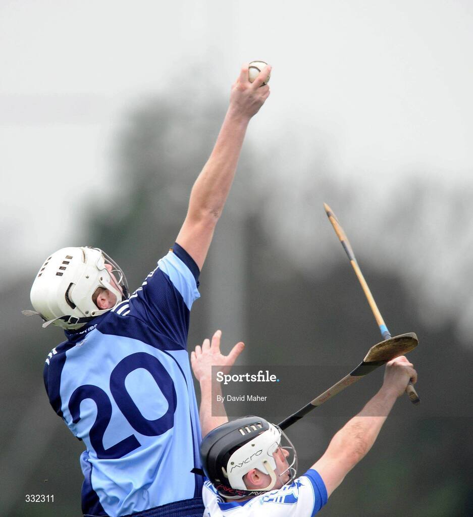 1 January 2009; Paul Garbutt, Dublin, in action against Ruairi Trainor, Dub Stars. Hurling Challenge Game, Dublin v Dub Stars, Páirc Barróg, Kilbarrack, Dublin. Picture credit: David Maher / SPORTSFILE