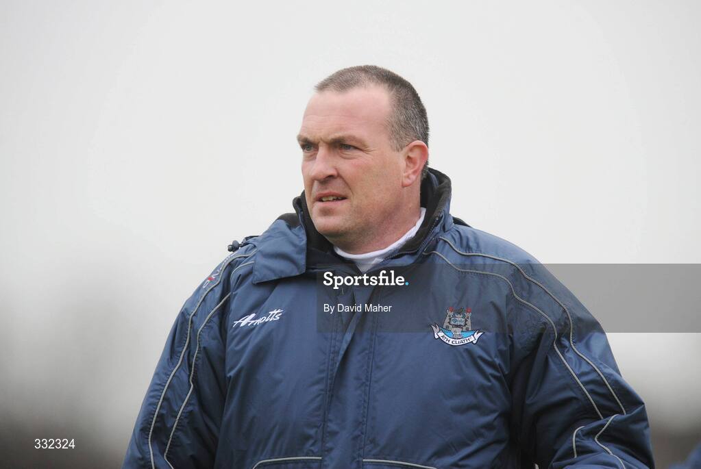 1 January 2009; Dublin manager Pat Gilroy during the game. Football Challenge Game, Dublin v Dub Stars, Páirc Barróg, Kilbarrack, Dublin. Picture credit: David Maher / SPORTSFILE