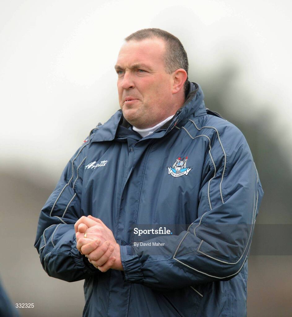 1 January 2009; Dublin manager Pat Gilroy during the game. Football Challenge Game, Dublin v Dub Stars, Páirc Barróg, Kilbarrack, Dublin. Picture credit: David Maher / SPORTSFILE
