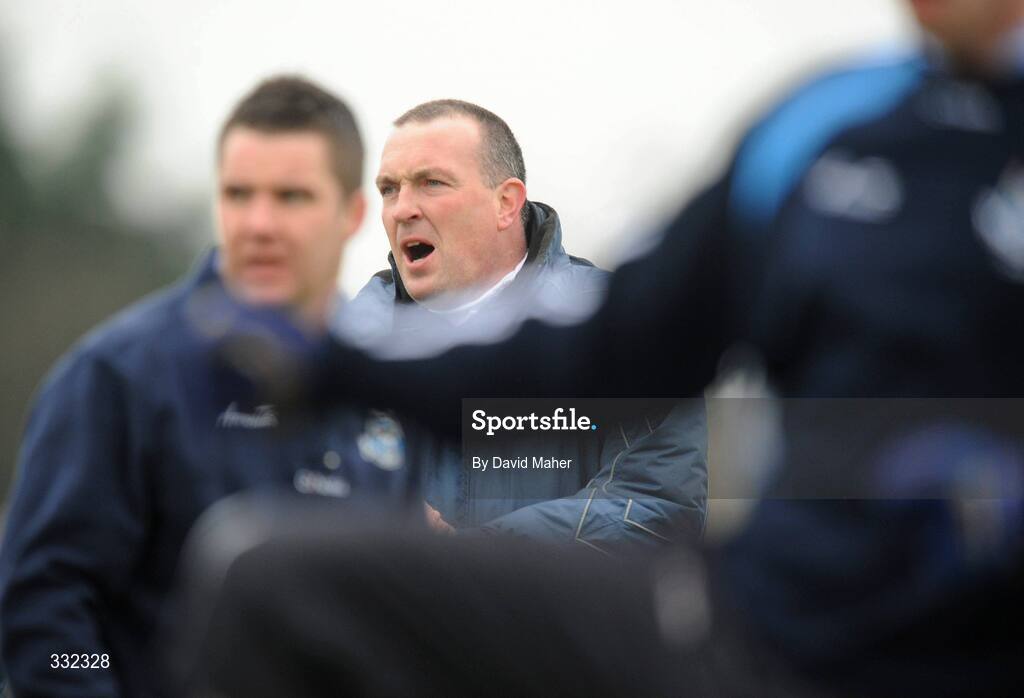1 January 2009; Dublin manager Pat Gilroy during the game. Football Challenge Game, Dublin v Dub Stars, Páirc Barróg, Kilbarrack, Dublin. Picture credit: David Maher / SPORTSFILE