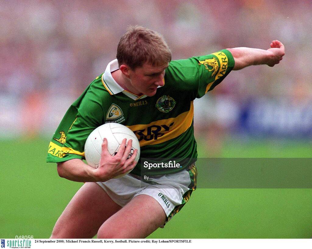 24 September 2000; Michael Francis Russell, Kerry, football. Picture credit; Ray Lohan/SPORTSFILE