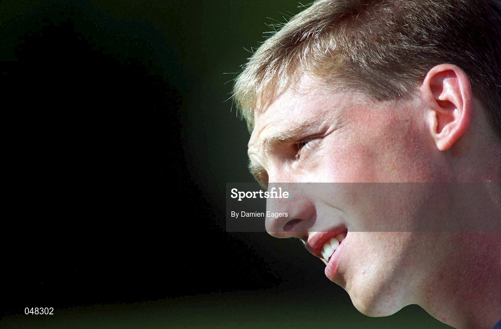 30 September 2000; Trevor Giles during an Ireland International Rules squad training session at St Patrick's College in Dublin. Photo by Damien Eagers/Sportsfile