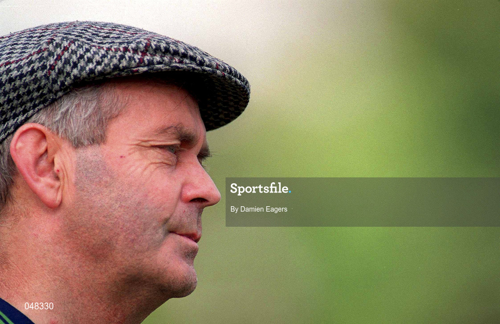 30 September 2000; Manager Brian McEniff during an Ireland International Rules squad training session at St Patrick's College in Dublin. Photo by Damien Eagers/Sportsfile