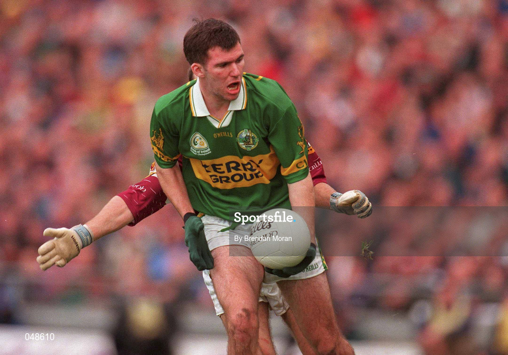 7 October 2000; Michael McCarthy of Kerry during the Bank of Ireland All-Ireland Senior Football Championship Final Replay match between Kerry and Galway at Croke Park in Dublin. Photo by Brendan Moran/Sportsfile