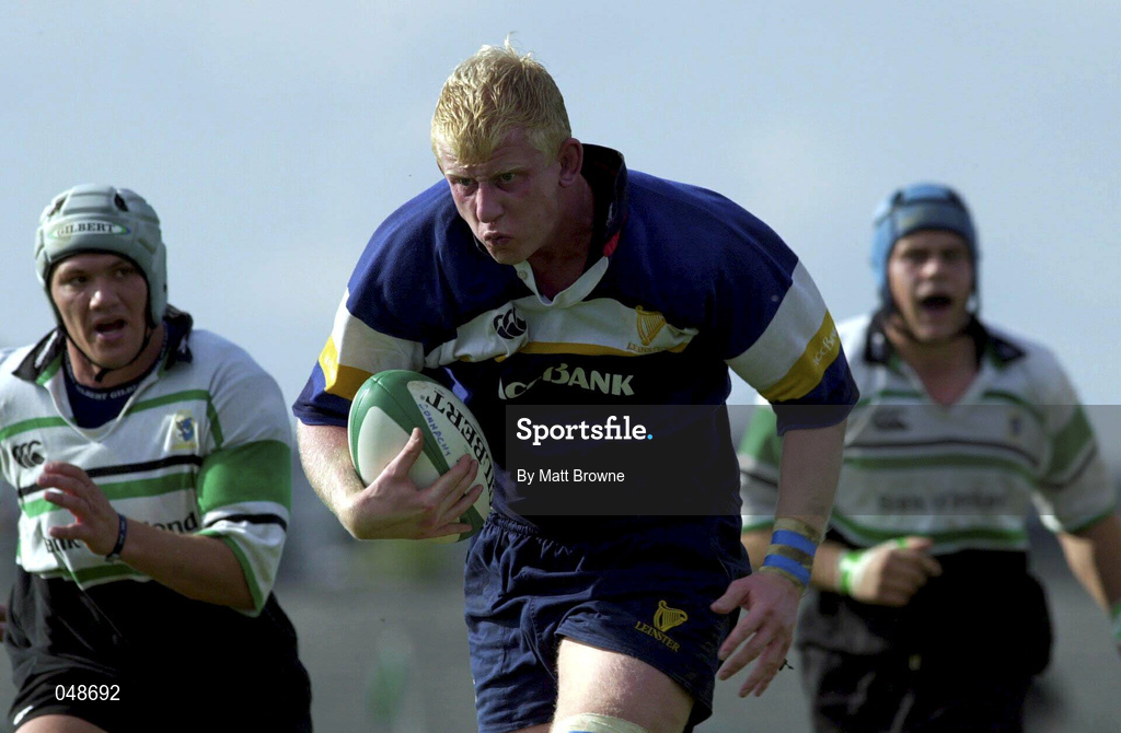 30 September 2000; Leo Cullen of Leinster during the Guinness Interprovincial Rugby Championship match between Connacht and Leinster at the Sportsground in Galway. Photo by Matt Browne/Sportsfile