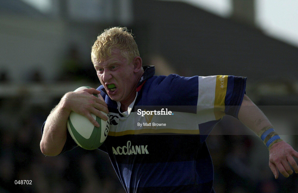 30 September 2000; Leo Cullen of Leinster during the Guinness Interprovincial Rugby Championship match between Connacht and Leinster at the Sportsground in Galway. Photo by Matt Browne/Sportsfile