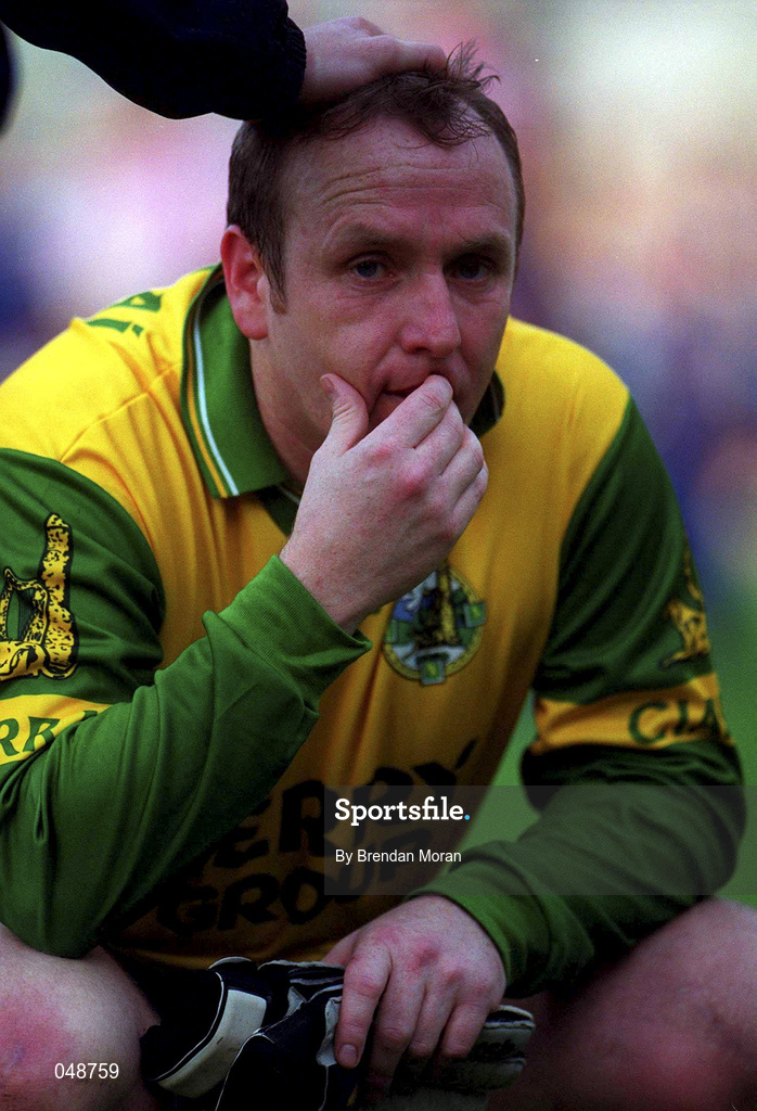 7 October 2000; Galway goalkeeper Martin McNamara following the Bank of Ireland All-Ireland Senior Football Championship Final Replay match between Kerry and Galway at Croke Park in Dublin. Photo by Brendan Moran/Sportsfile