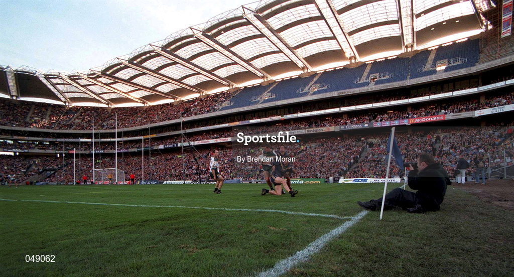15 October 2000; A general view during the International Rules Series Second Test match between Ireland and Australia at Croke Park in Dublin. Photo by Brendan Moran/Sportsfile