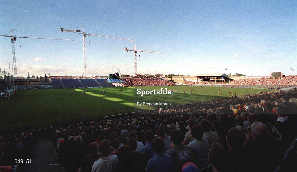 15 October 2000; A general view during the International Rules Series Second Test match between Ireland and Australia at Croke Park in Dublin. Photo by Brendan Moran/Sportsfile