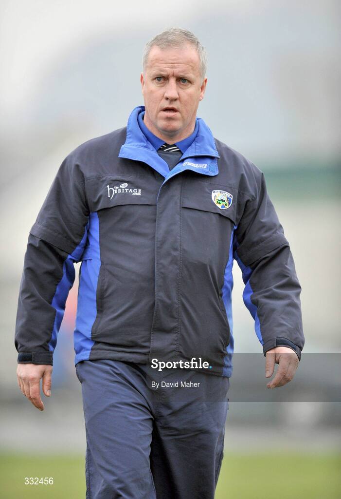 4 January 2009; Laois manager Sean Dempsey during the game. O'Byrne Cup, First Round, Laois v DCU, McCann Park, Portarlington, Co. Laois. Picture credit: David Maher / SPORTSFILE