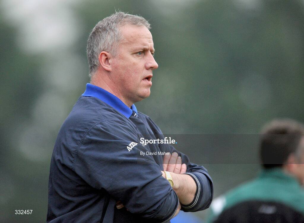 4 January 2009; Laois manager Sean Dempsey during the game. O'Byrne Cup, First Round, Laois v DCU, McCann Park, Portarlington, Co. Laois. Picture credit: David Maher / SPORTSFILE