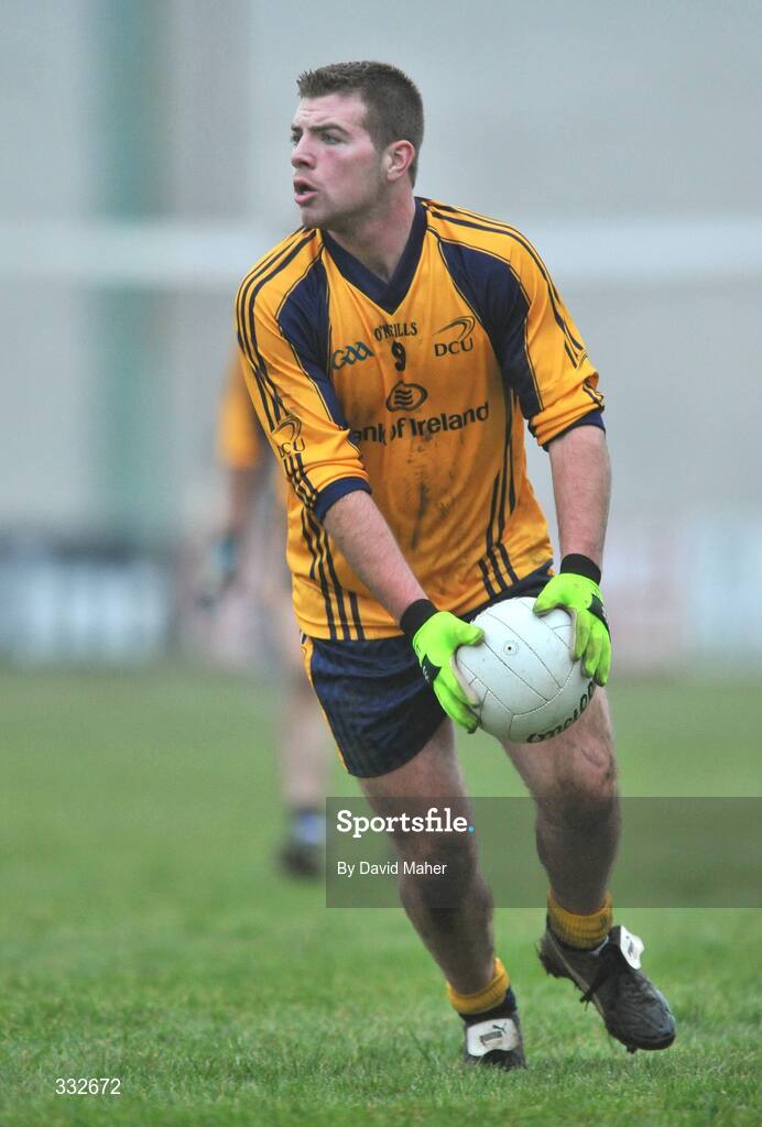 4 January 2009; Ray Cullivan, DCU. O'Byrne Cup, First Round, Laois v DCU, McCann Park, Portarlington, Co. Laois. Picture credit: David Maher / SPORTSFILE