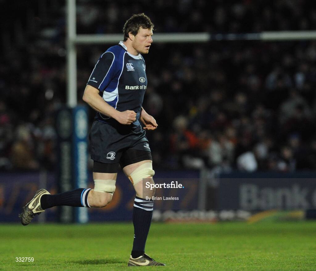 2 January 2009; Leinster's Malcolm O'Kelly. Leinster v Connacht, Magners League, RDS, Dublin. Picture credit: Brian Lawless / SPORTSFILE