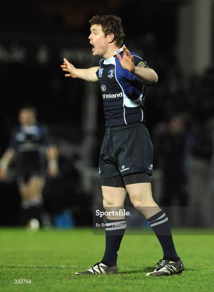 2 January 2009; Leinster's Brian O'Driscoll. Leinster v Connacht, Magners League, RDS, Dublin. Picture credit: Brian Lawless / SPORTSFILE