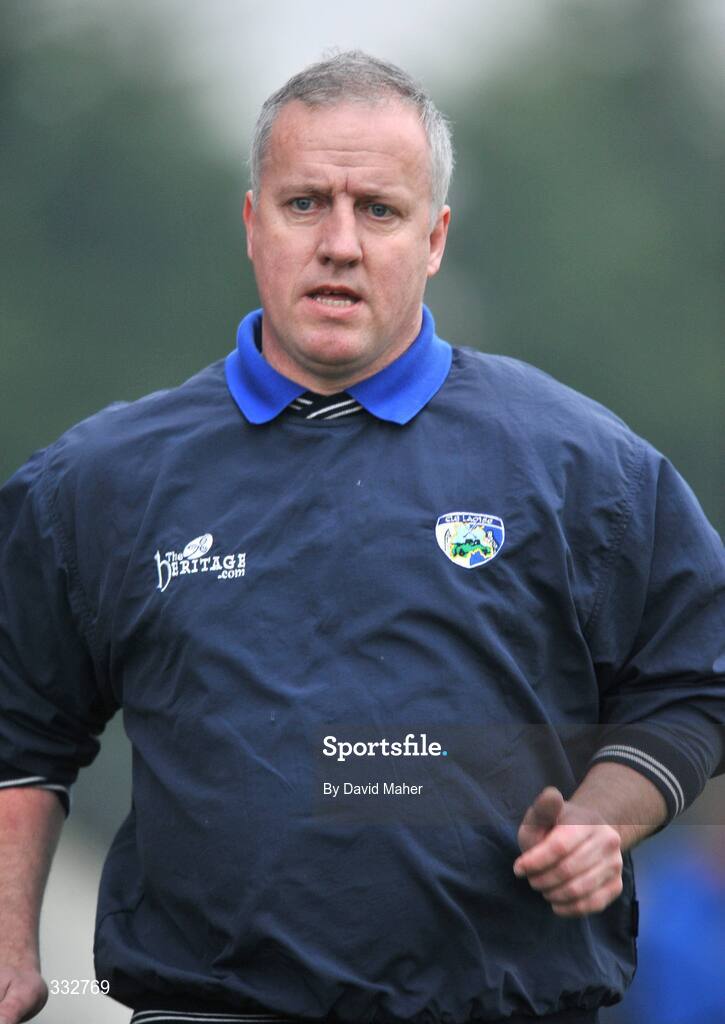4 January 2009; Laois manager Sean Dempsey. O'Byrne Cup, First Round, Laois v DCU, McCann Park, Portarlington, Co. Laois. Picture credit: David Maher / SPORTSFILE