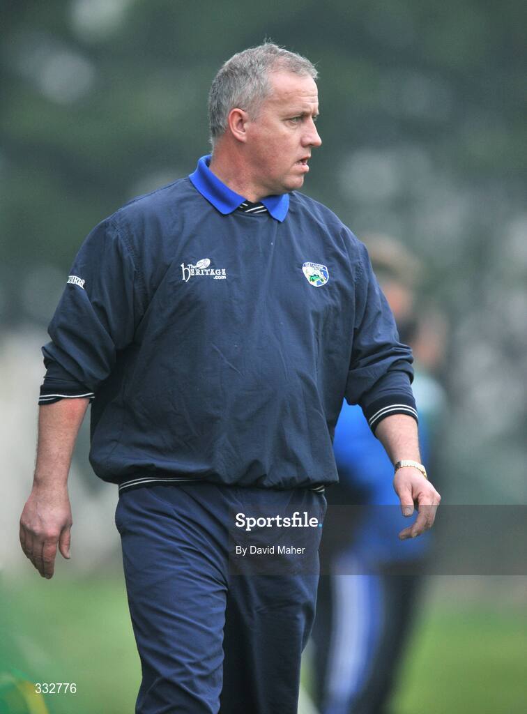 4 January 2009; Laois manager Sean Dempsey. O'Byrne Cup, First Round, Laois v DCU, McCann Park, Portarlington, Co. Laois. Picture credit: David Maher / SPORTSFILE