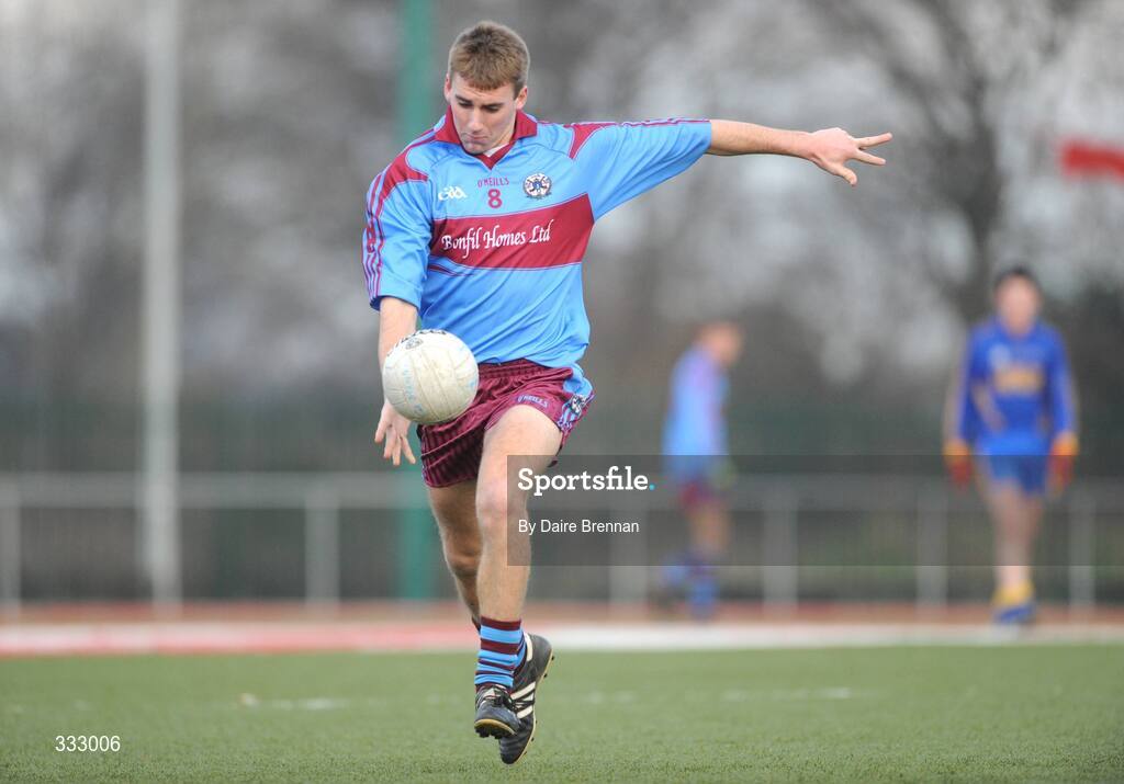 9 January 2009; Shane Bonfil, St. Declan's, Cabra. St. Declan's, Cabra v Scoil Dara, Kilcock, Leinster Schools Senior A Football Championship Qualifier Round 1, Russell Park, Blanchardstown, Dublin. Picture credit: Daire Brennan / SPORTSFILE