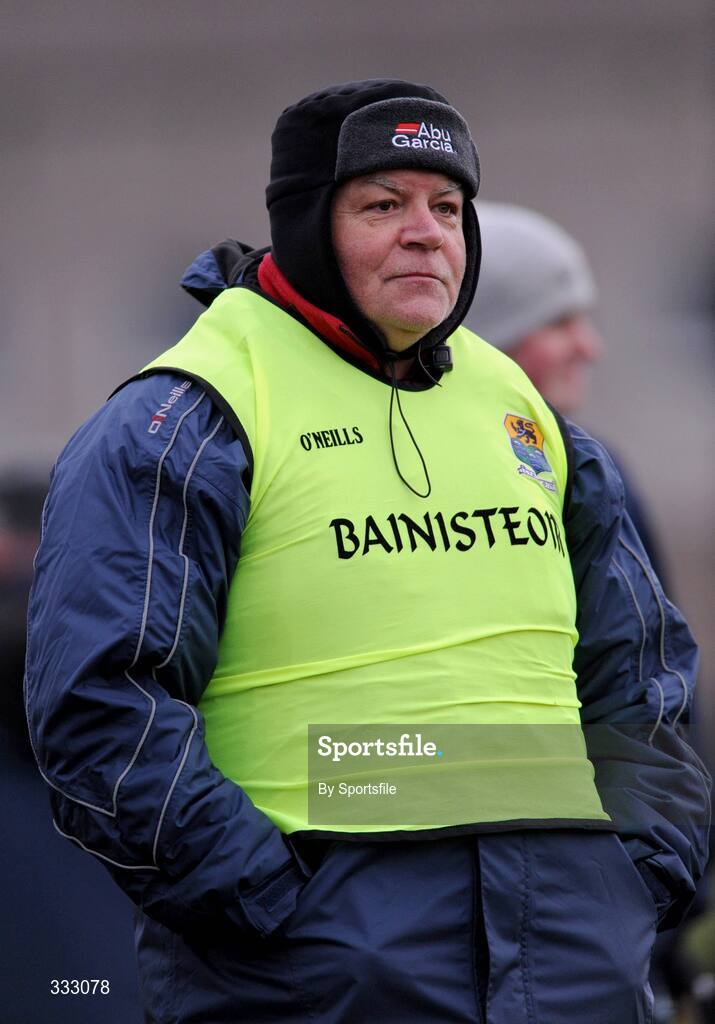 10 January 2009; Leitrim manager John Morrison during the game. FBD League Round 2, Galway v Leitrim, Duggan Park, Ballinasloe, Co. Galway. Photo by Sportsfile