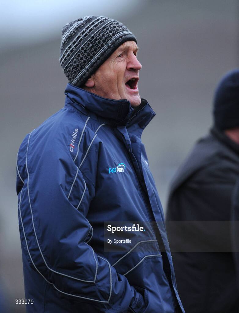 10 January 2009; Galway manager Liam Sammon during the game. FBD League Round 2, Galway v Leitrim, Duggan Park, Ballinasloe, Co. Galway. Photo by Sportsfile