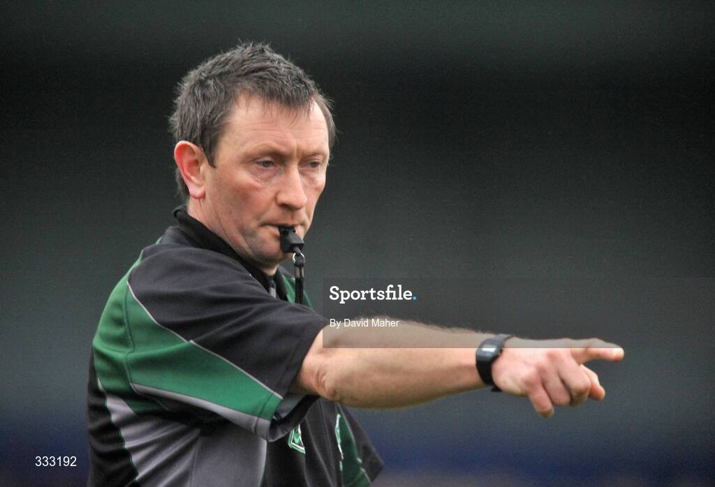 11 January 2009; Referee Pat Fox during the game. O'Byrne Cup Quarter-Final, Longford v Louth, Pearse Park, Longford. Picture credit: David Maher / SPORTSFILE
