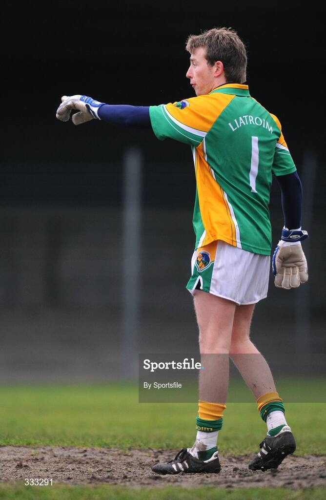 10 January 2009; Enda Lyons, Leitrim. FBD League Round 2, Galway v Leitrim, Duggan Park, Ballinasloe, Co. Galway. Photo by Sportsfile