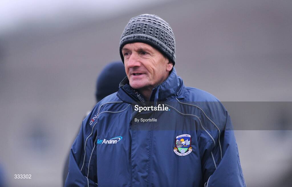 10 January 2009; Galway manager Liam Sammon during the game. FBD League Round 2, Galway v Leitrim, Duggan Park, Ballinasloe, Co. Galway. Photo by Sportsfile