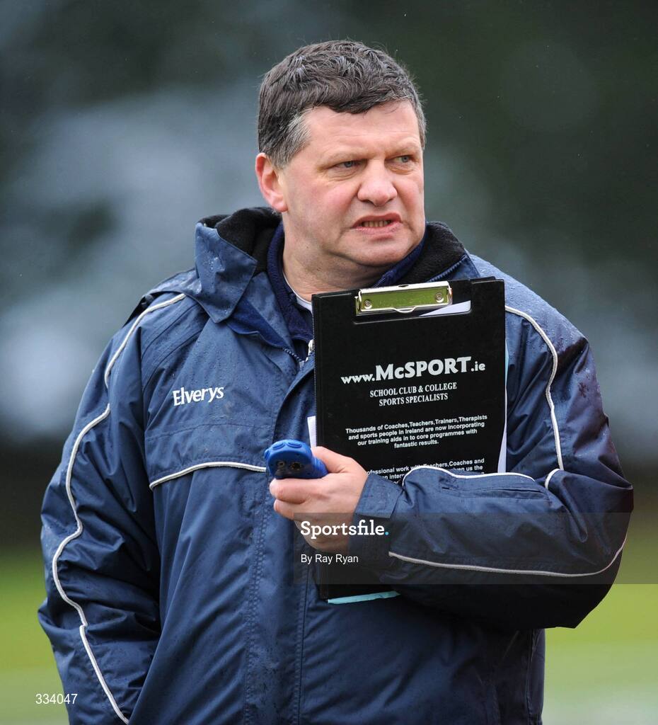 18 January 2009; Mayo manager John O'Mahony. FBD League, Section A, Mayo v Roscommon, Ballyhaunis GAA Club, Ballyhaunis, Co. Mayo. Picture credit: Ray Ryan / SPORTSFILE