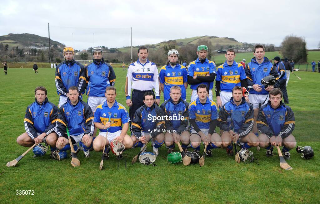 25 January 2009; The Tipperary team. Waterford Crystal Cup Hurling Final, Clare v Tipperary, Ogonnolloe, Co. Clare. Picture credit: Pat Murphy / SPORTSFILE