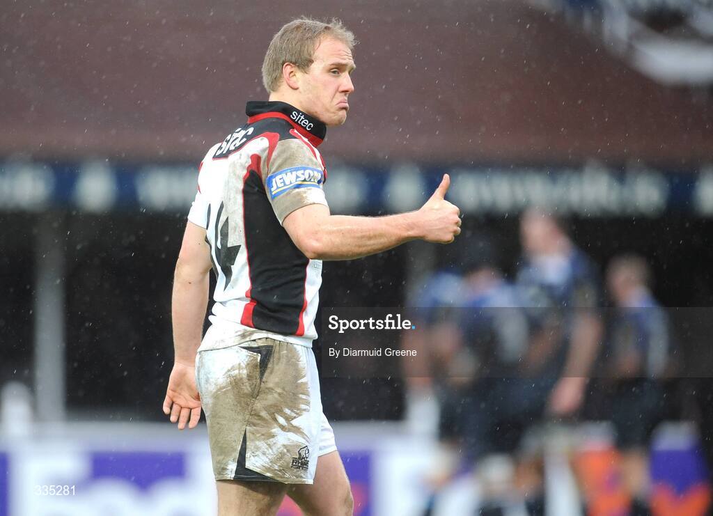25 January 2009; Andrew Turnbull, Edinburgh. Heineken Cup, Pool 2, Round 6, Leinster v Edinburgh, RDS, Dublin. Picture credit: Diarmuid Greene / SPORTSFILE