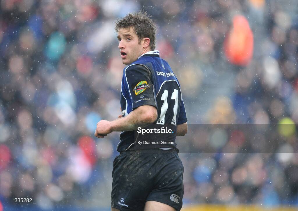 25 January 2009; Luke Fitzgerald, Leinster. Heineken Cup, Pool 2, Round 6, Leinster v Edinburgh, RDS, Dublin. Picture credit: Diarmuid Greene / SPORTSFILE