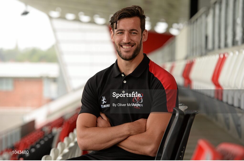 19 August 2015; Ulster's Sam Windsor after a press conference. Kingspan Stadium, Ravenhill Park, Belfast, Co. Antrim. Picture credit: Oliver McVeigh / SPORTSFILE