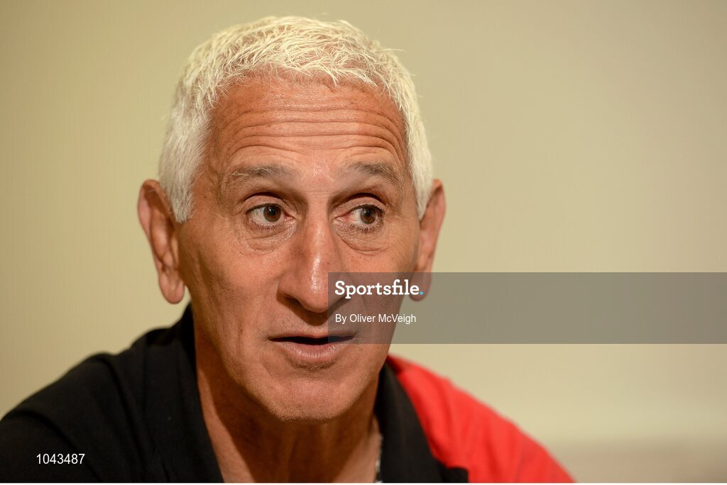 19 August 2015; Ulster assistant coach Joe Barakat during a press conference. Kingspan Stadium, Ravenhill Park, Belfast, Co. Antrim. Picture credit: Oliver McVeigh / SPORTSFILE