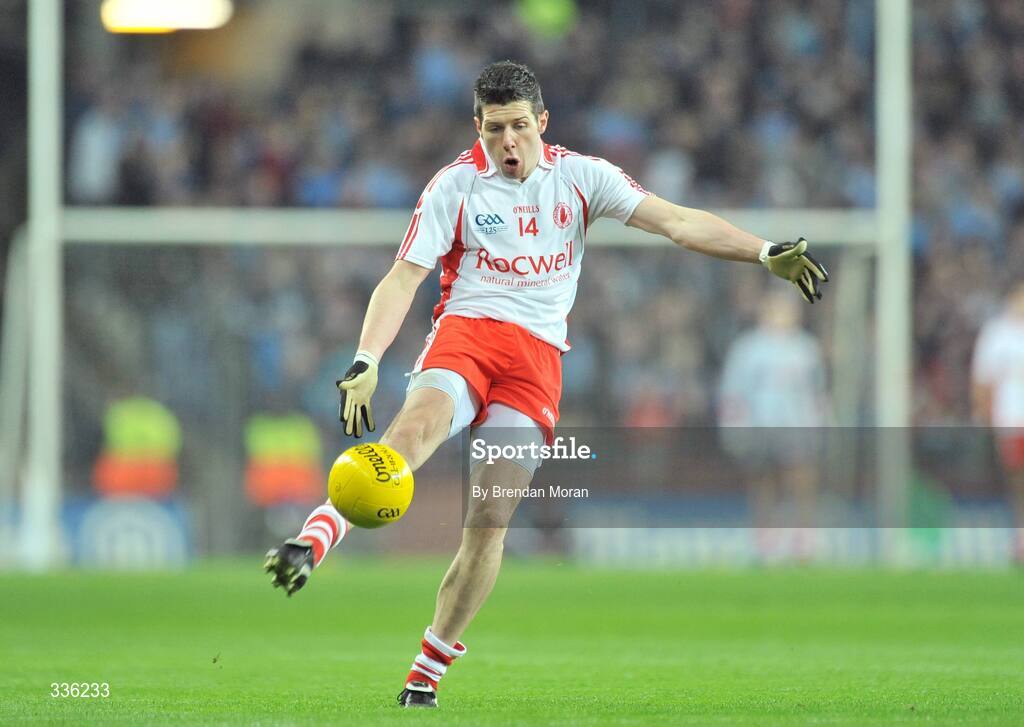 31 January 2009; Sean Cavanagh, Tyrone. Allianz National Football League, Division 1, Round 1, Dublin v Tyrone, Croke Park, Dublin. Picture credit: Brendan Moran / SPORTSFILE