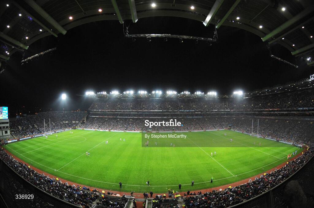 31 January 2009; A general view of Croke Park during the game. Allianz National Football League, Division 1, Round 1, Dublin v Tyrone. Croke Park, Dublin. Picture credit: Stephen McCarthy / SPORTSFILE