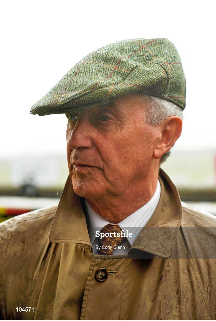 23 August 2015; Trainer/Breeder Jim Bolger after his horse Herald The Dawn won the Galileo European Breeders Fund Futurity Stakes. Horse Racing from the Curragh. Curragh, Co. Kildare. Picture credit: Cody Glenn / SPORTSFILE