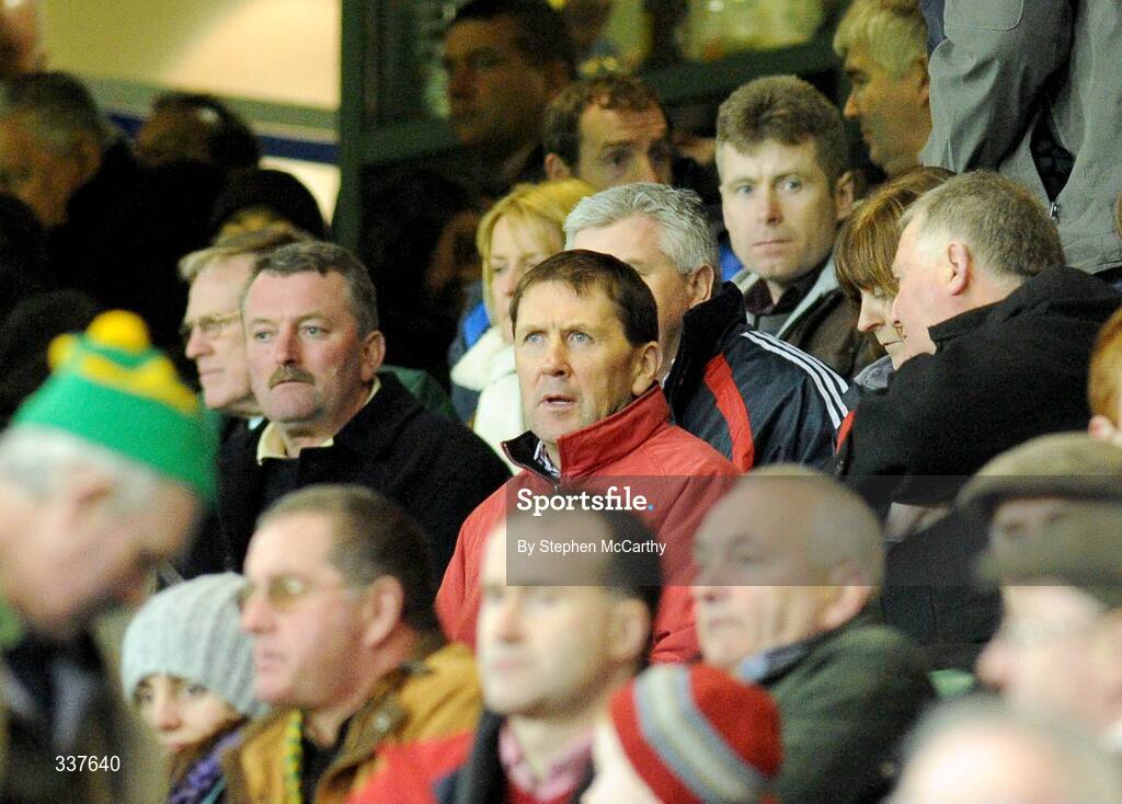 14 February 2009; Kerry manager Jack O'Connor watches on during the game. AIB All-Ireland Intermediate Club Football Championship Final, St Michael's, Galway, v St Michael's Foilmore, Kerry, Croke Park, Dublin. Picture credit: Stephen McCarthy / SPORTSFILE