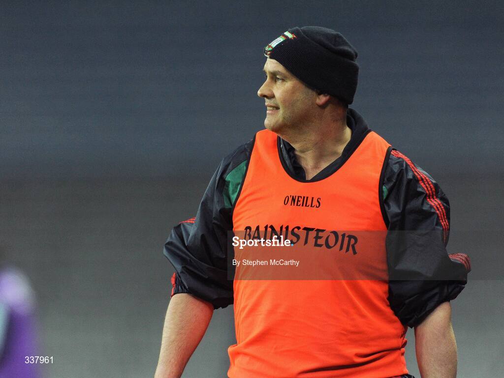 14 February 2009; St Michael's Foilmore manager James Mike O'Sullivan. AIB All-Ireland Intermediate Club Football Championship Final, St Michael's, Galway, v St Michael's Foilmore, Kerry. Croke Park, Dublin. Picture credit: Stephen McCarthy / SPORTSFILE