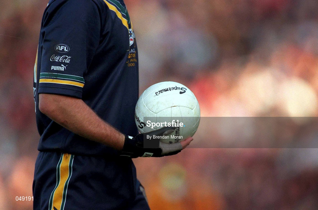 15 October 2000; A general view during the International Rules Series Second Test match between Ireland and Australia at Croke Park in Dublin. Photo by Brendan Moran/Sportsfile
