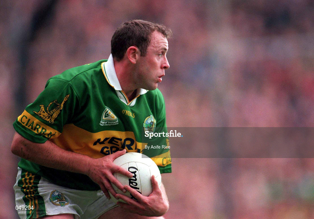7 October 2000; Seamus Moynihan of Kerry during the Bank of Ireland All-Ireland Senior Football Championship Final Replay match between Kerry and Galway at Croke Park in Dublin. Photo by Aoife Rice/Sportsfile