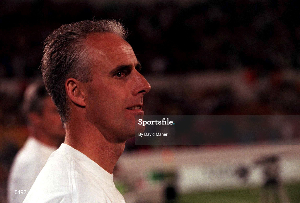11 October 2000; Republic of Ireland manager Mick McCarthy during the World Cup 2002 Qualification Group 2 match between Republic of Ireland and Estonia at Lansdowne Road in Dublin. Photo by David Maher/Sportsfile