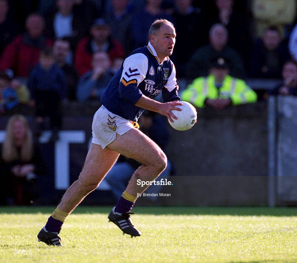 14 October 2000; Conor Deegan of Kilmacud Crokes during the Evening Herald Dublin Senior Football Championship Final match between Na Fianna and Kilmacud Crokes at Parnell Park in Dublin. Photo by Brendan Moran/Sportsfile